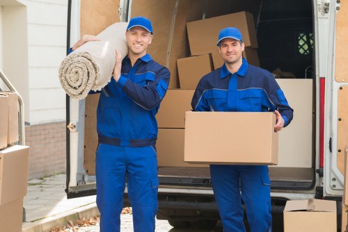 Careful packing supplies used for removals in Uptonpark