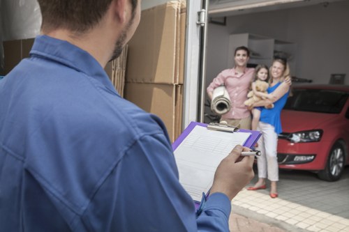Secure mobile self storage option for Uptonpark residents