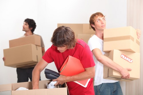 Decluttered Uptonpark home using household storage services