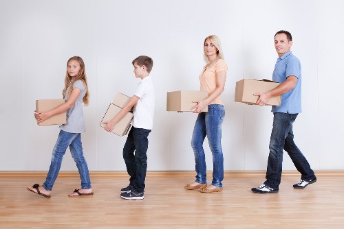 Carefully packed belongings stored safely in an Uptonpark storage facility